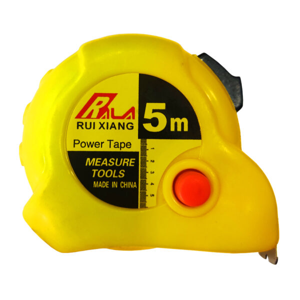 CINTA METRICA AMARILLA 5 MTS