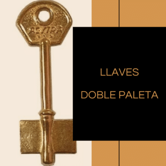 Llaves doble paleta