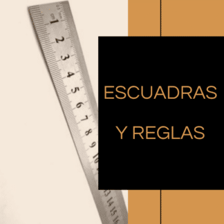 Escuadras y reglas