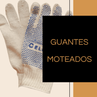 Guantes moteados