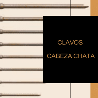 Clavos cabeza chata