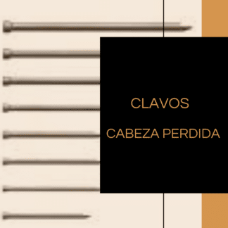 Clavos cabeza perdida