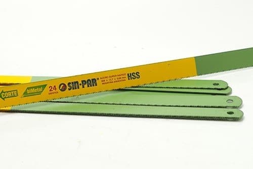 HOJA SIERRA BIMETALICA 18 DIENTES (10 Un.) SIN-PAR