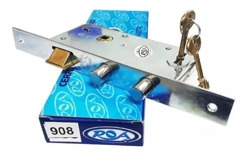 CERRADURA ROA 908 DOBLE PERNO