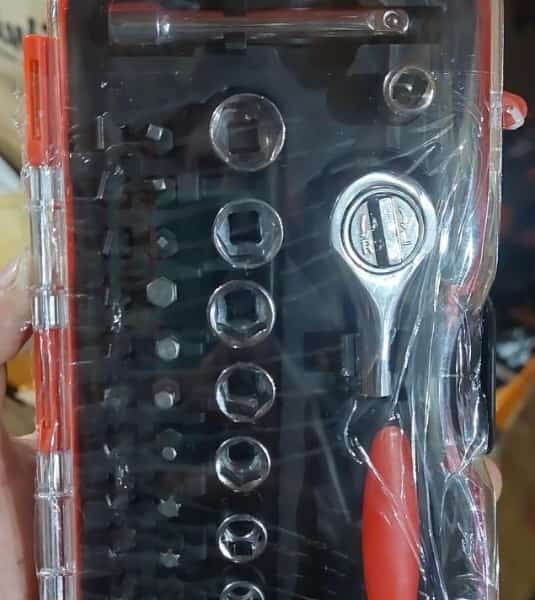 JUEGO TUBO CRIQUE 38 PZS ROJO
