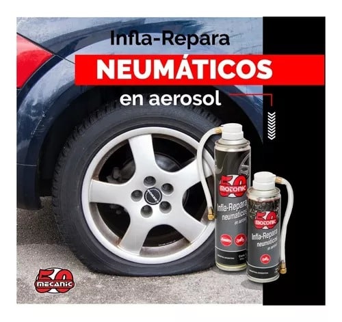 INFLA REPARA NEUMATICO X 300GR MOTONIC