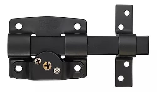 CERROJO DE APLICAR *NEGRO* LLAVE CRUZ D-10 805