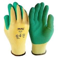 GUANTES NYLON C/NITRILO MEDIANO N Y ROJO