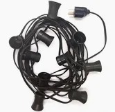 GUIRNALDA 10 mts- 10 portalamparas