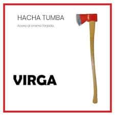 HACHA TUMBA VIRGA C/CABO 4 1/2