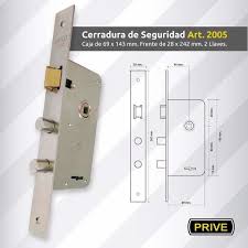 CERRADURA PRIVE 2005 IDEM 2105