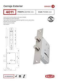 CERROJO KALLAY 4011