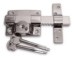 CERROJO DE APLICAR CON LLAVE CRUZ D-10 805