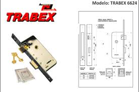 CERRADURA TRABEX 6624