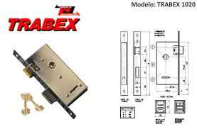 CERRADURA TRABEX 1020