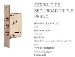 CERROJO PRIVE 211