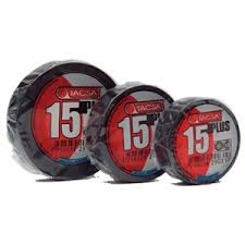 CINTA AISLADORA DE PVC x 10 Mts. NEGRA 10 U TACSA