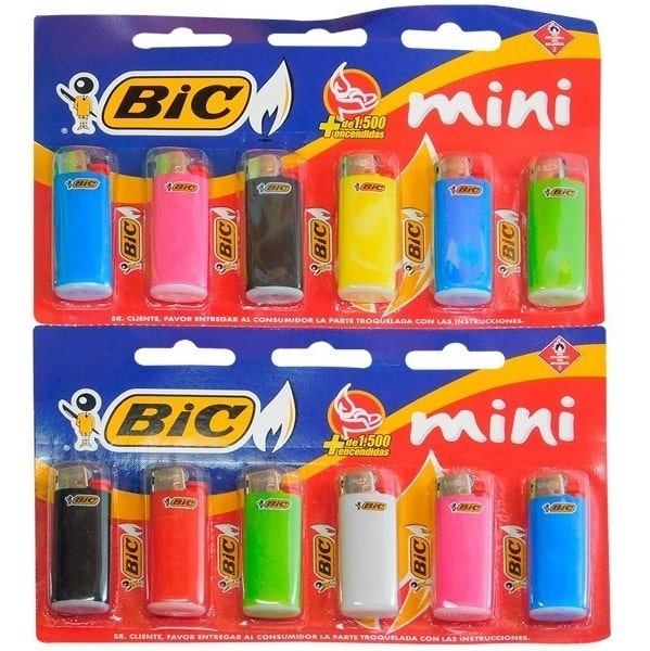 ENCENDEDOR MINI BIC 12U
