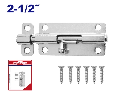Pasador mauser galva 2,5 pul esp 1,2mm c/tor.emblistado EMTOP EMCX2K25