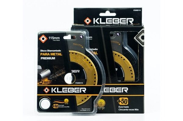 DISCO DIAMANTADO KLEBER CORTE METALES 115 MM RINDE 50 VECES MAS