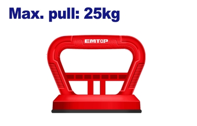 Ventosa 115mm ABS 25kg EMTOP EMKR1G25