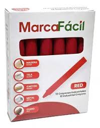 CRAYON FLUO ROjO X 12U