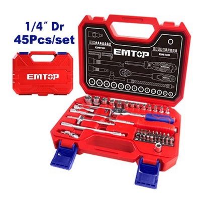 Juego de tubos 45pzs enc 1/4 EMTOP ESKT14451
