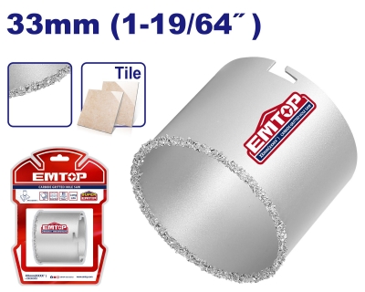 Mecha copa tungsteno 33mm SUPER EMTOP EHSW20331
