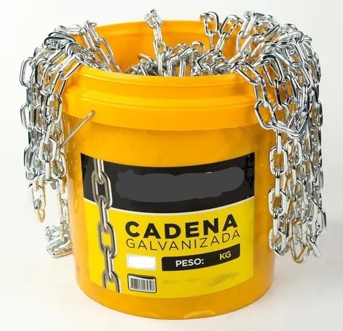 CADENA PATENTE GALVANIZADA Nº 30 (BALDE X 12,5 KG) (PRECIO X BALDE)
