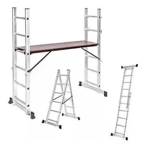 ESCALERA ANDAMIO 2X6 ESCALONES