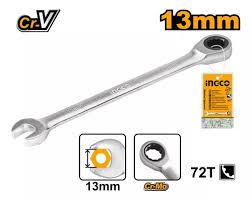 LLAVE CRIQUE COMBINADA 13MM INDUSTRIAL INGCO
