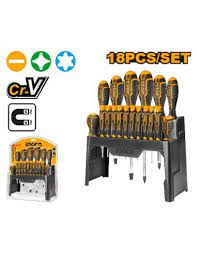 SET X18 DESTORNILLADORES TRADICIONALES Y DE PRECISION INDUSTRIAL