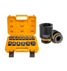 SET X14 BOCALLAVES HEXAGONALES 1/2PLG ALTO IMPACTO INDUSTRIAL INGCO