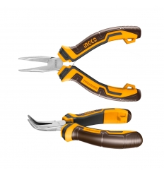 MINI PINZA DE PUNTA CURVA 4.5PLG /115MM INGCO