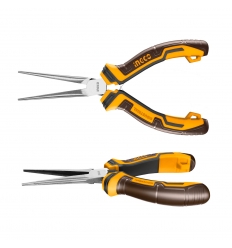 MINI PINZA DE PUNTA EXTRA LARGA 4.5PLG /115MM INGCO