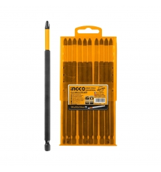 BLISTER X10 PUNTAS MAGNETICAS PH2 X150MM ALTO IMPACTO INGCO