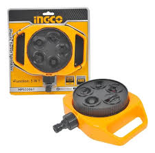 ASPERSOR PLASTICO 5 POSICIONES ADAPTADOR 3/4PLG INGCO