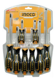 SET X8 DESTORNILLADORES INDUSTRIAL INGCO