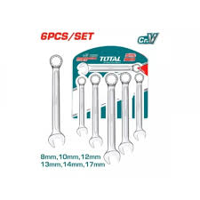 Set Llaves Combinadas 6 Pcs INDUSTRIAL TOTAL