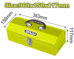 Caja de Herramientas Metalica 363x150x117mm DYLLU DTTB8A11