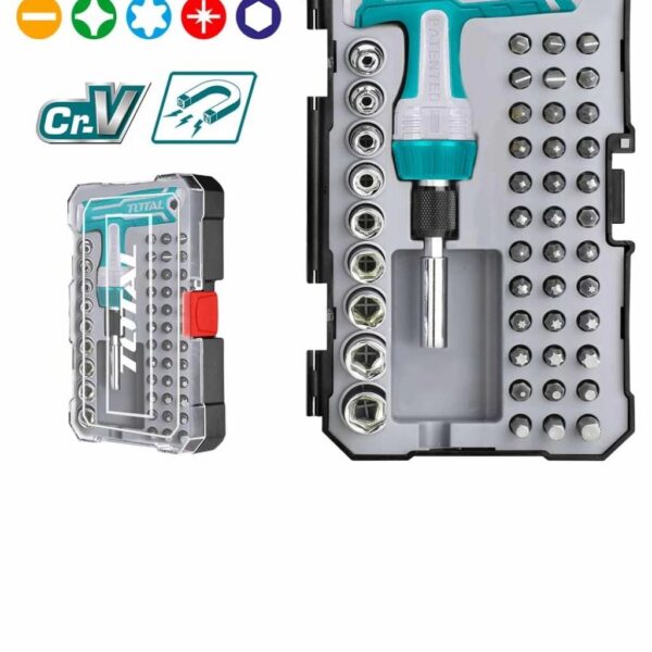 Set de Destornillador 45 Pcs Mango T Cr-V DYLLU DTSS8B45