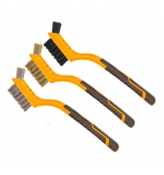 SET X3 MINI CEPILLOS ABRASIVOS 180MM PARA LIMPIEZA Y DETAILING