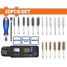 Jgo Cepillos para Tubos 20 Pzs WADFOW
