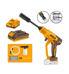 HIDROLAVADORA 24.8BAR (P20S) 20V +BATERIA INGCO