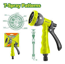 Pistola de riego de 7 posiciones DYLLU DTSN1E07