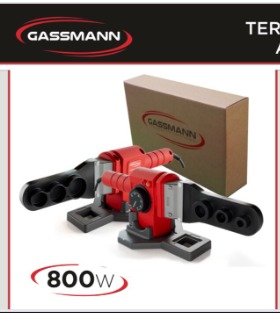 TERMOFUSORA 800W COMPACTA GASSMAN C/BOQ 20-25-33