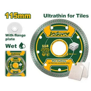DISCO DIAMANTE ULTRAFINO PORCELANATO 115MM 4-1/2 JADEVER