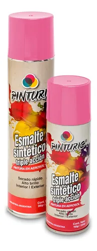 PINTURA AEROSOL FLUO ROSA 240 ML PINTURIC