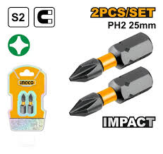 PUNTAS PH2 X25MM INGCO ALTO IMPACTO INDUSTRIAL