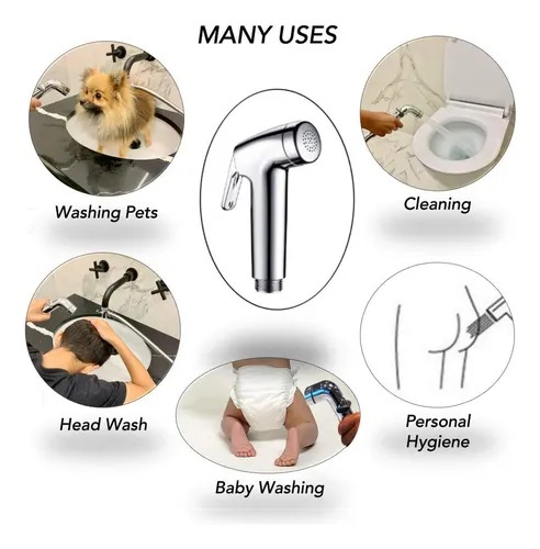 CABEZAL BIDETAZO (5236)  REPUESTO PLASTICO CROMADO